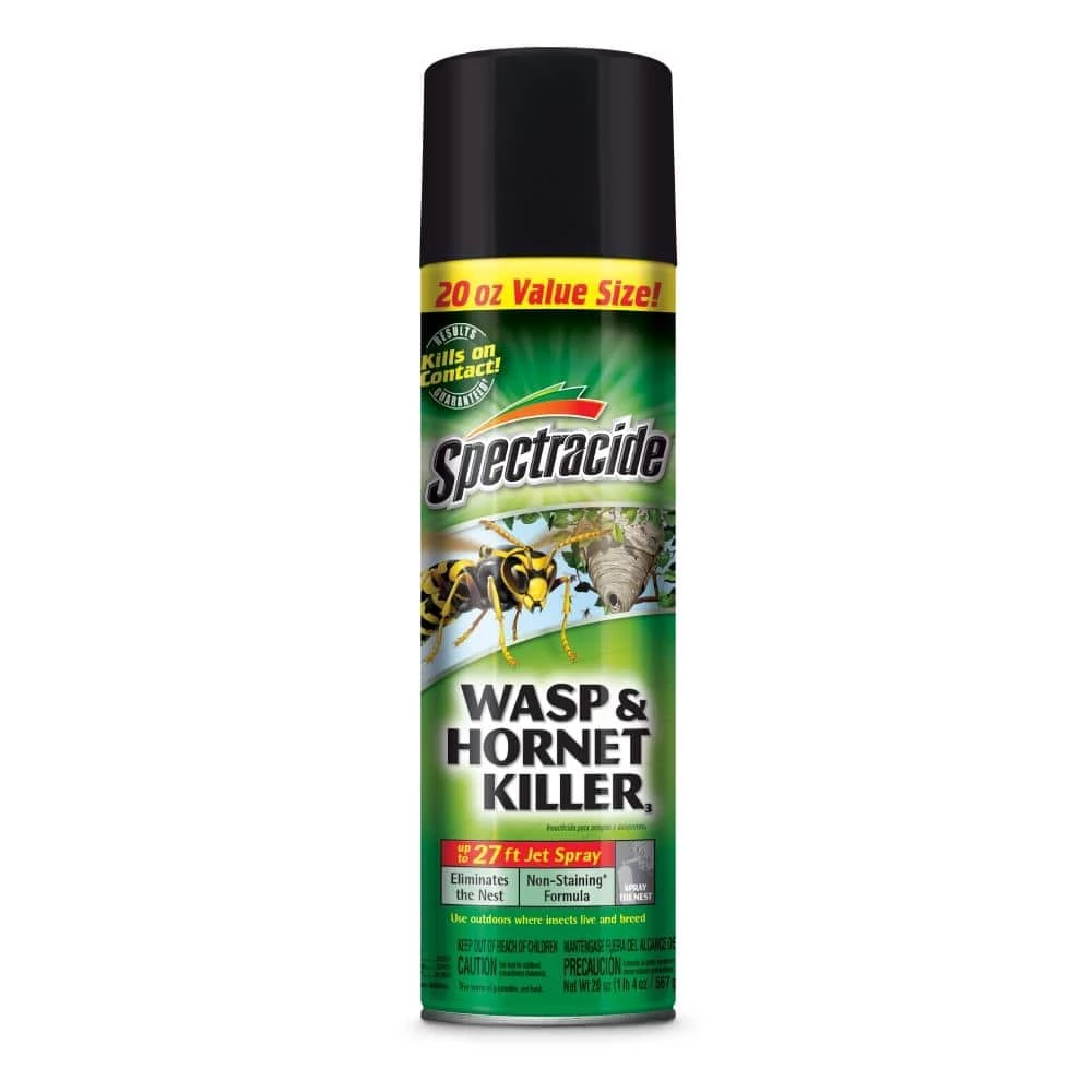 20 oz. Wasp and Hornet Aerosol Spray Killer by Spectracide 3 20 oz. Wasp and Hornet Aerosol Spray Killer by Spectracide