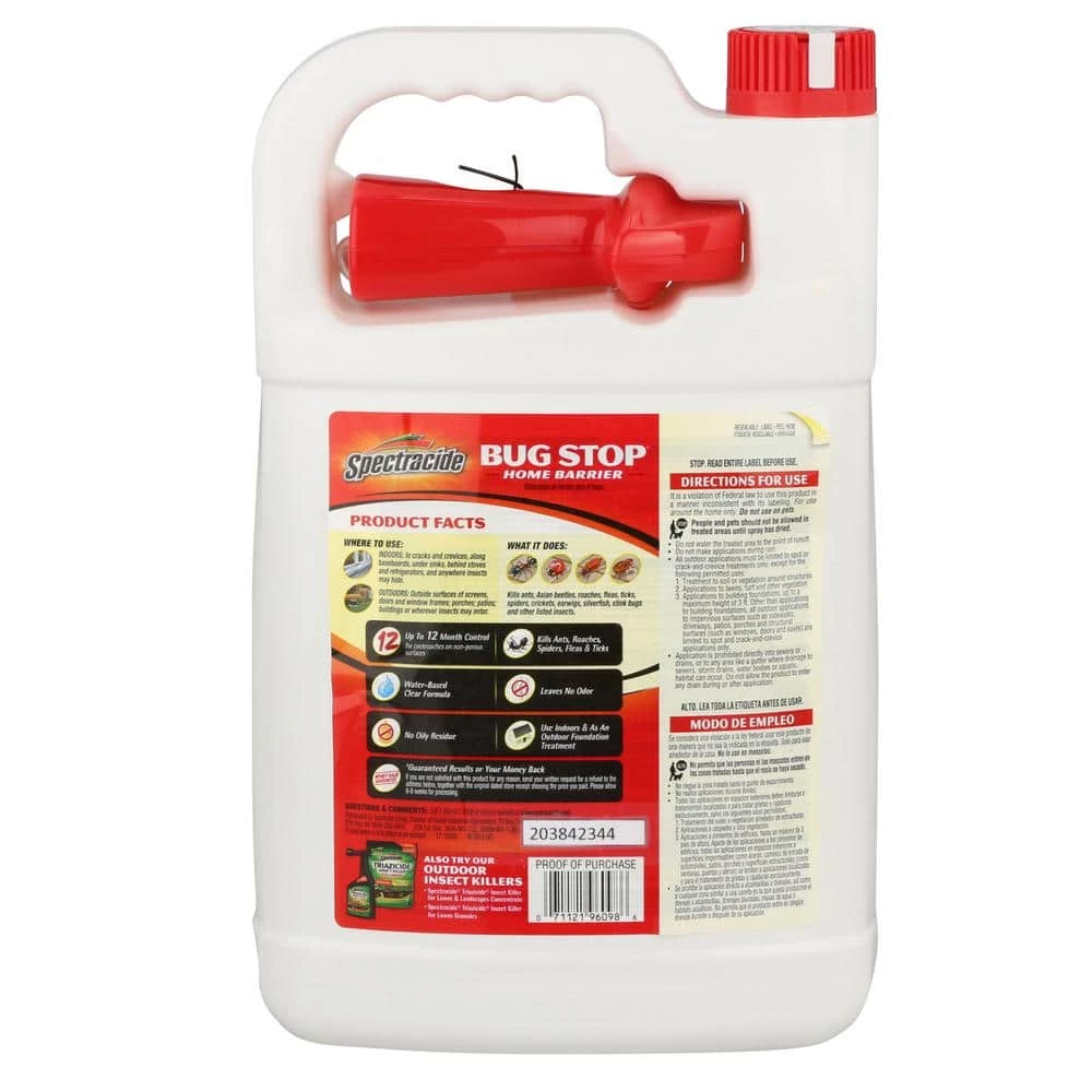 Bug Stop 1 gal. RTU Home Insect Control by Spectracide 4 Bug Stop 1 gal. RTU Home Insect Control by Spectracide - Image 2