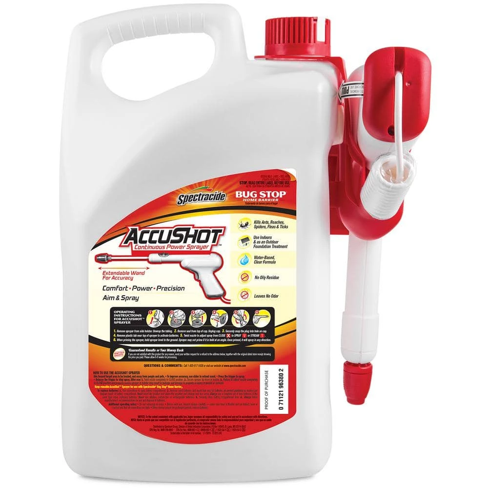 Bug Stop 1.3 Gal. Accushot Sprayer by Spectracide 4 Bug Stop 1.3 Gal. Accushot Sprayer by Spectracide - Image 2