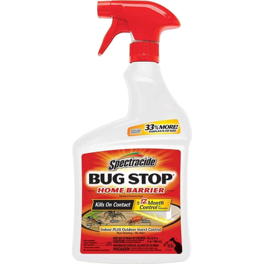 Bug Stop 32 oz. Ready-to-Use Indoor Plus Outdoor Home Insect Control by Spectracide 3 Bug Stop 32 oz. Ready-to-Use Indoor Plus Outdoor Home Insect Control by Spectracide