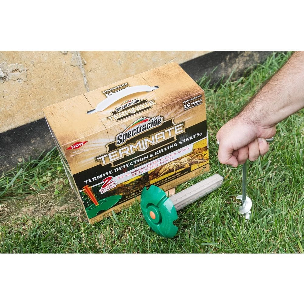 Terminate Termite Detection and Killing Stakes (15-Count) by Spectracide 8 Terminate Termite Detection and Killing Stakes (15-Count) by Spectracide - Image 6