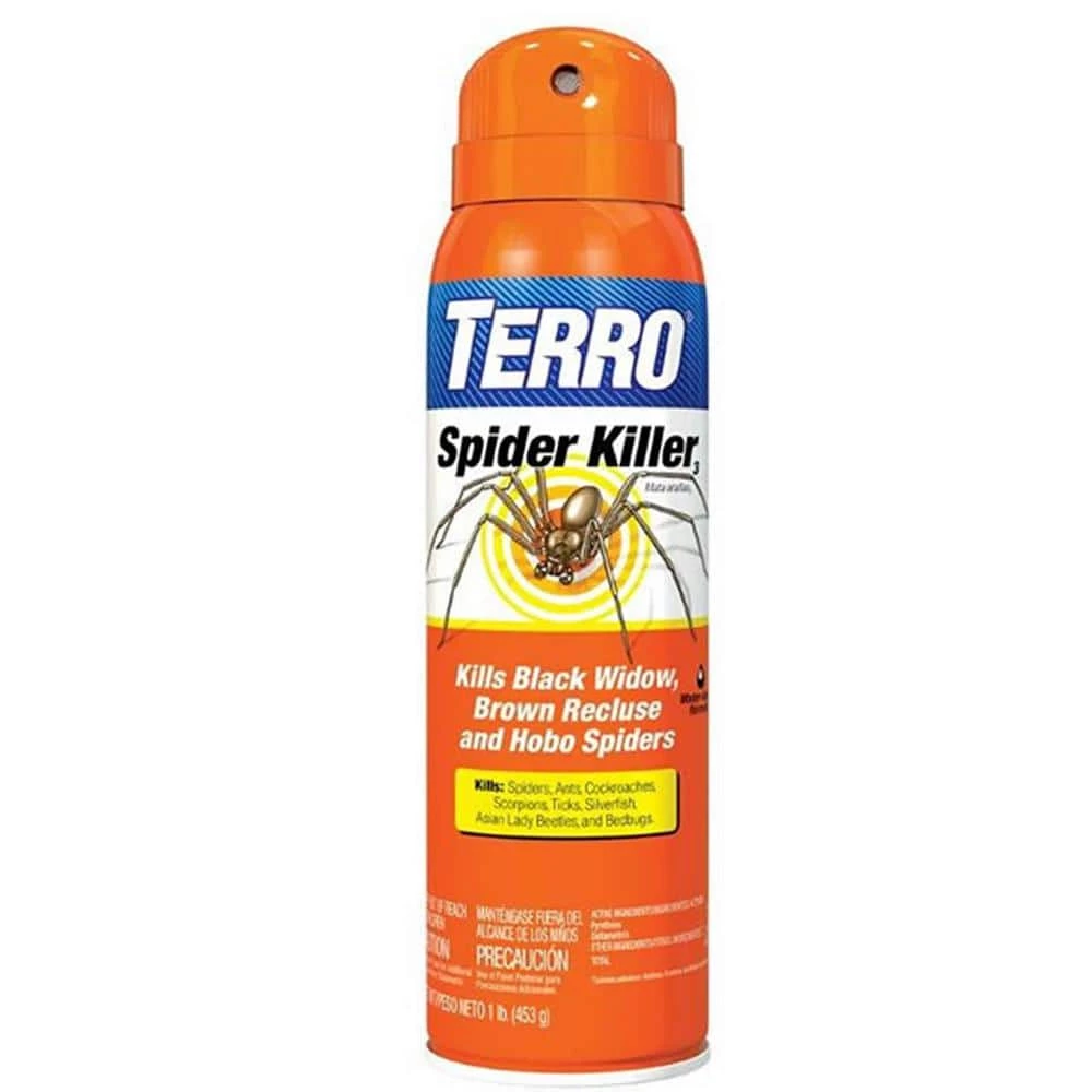 16 oz. Spider Killer Aerosol Spray by TERRO 3 16 oz. Spider Killer Aerosol Spray by TERRO
