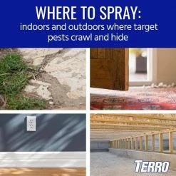 16 oz. Spider Killer Aerosol Spray by TERRO 13 16 oz. Spider Killer Aerosol Spray by TERRO -Pest Control Sales terro bug killer spray t2302 6 fa 1000