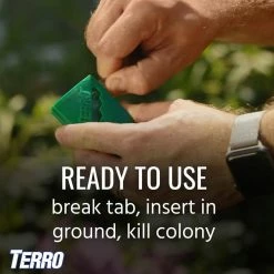 Outdoor Liquid Ant Killer Bait Stakes (8-Count) by TERRO -Pest Control Sales terro insect bait stations t1812 fa 1000