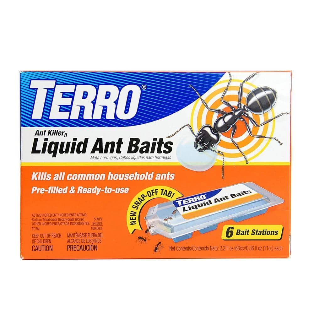 Indoor Liquid Ant Killer Baits (6-Pack) by TERRO 3 Indoor Liquid Ant Killer Baits (6-Pack) by TERRO