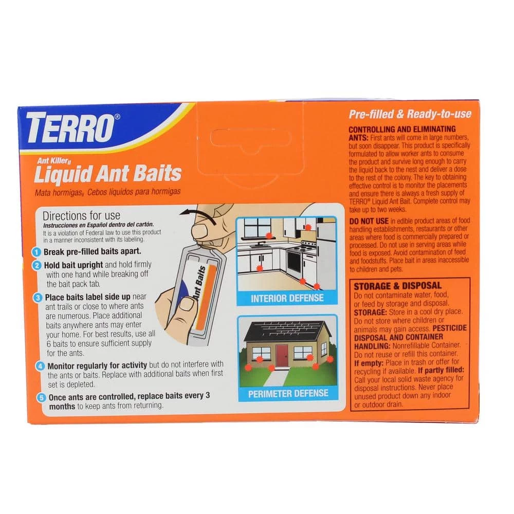 Indoor Liquid Ant Killer Baits (6-Pack) by TERRO 15 Indoor Liquid Ant Killer Baits (6-Pack) by TERRO - Image 13