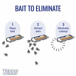 Indoor Liquid Ant Killer Baits (6-Pack) by TERRO 16 Indoor Liquid Ant Killer Baits (6-Pack) by TERRO -Pest Control Sales terro insect bait stations t300 e1 1000