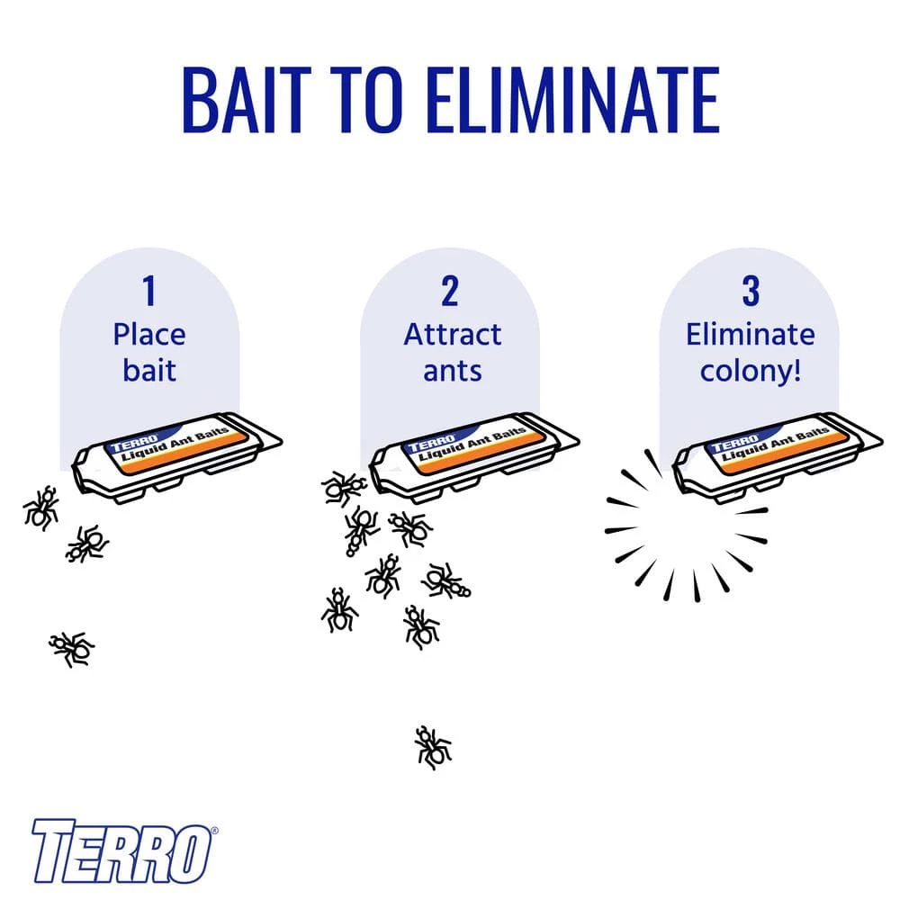 Indoor Liquid Ant Killer Baits (6-Pack) by TERRO 4 Indoor Liquid Ant Killer Baits (6-Pack) by TERRO - Image 2