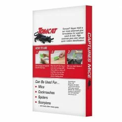 Super Hold Glue Traps Mouse Size, 4 Traps by TOMCAT -Pest Control Sales tomcat animal traps 036271005 40 1000