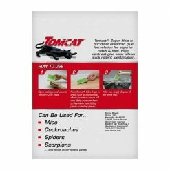 Super Hold Glue Traps Mouse Size, 4 Traps by TOMCAT -Pest Control Sales tomcat animal traps 036271005 66 1000