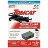 Mouse Killer Child Resistant Disposable Station, 4 Preloaded Stations by TOMCAT -Pest Control Sales tomcat bait stations 037161005 64 1000