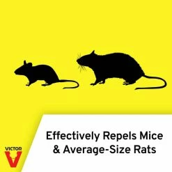 PestChaser Mini Electronic Rodent Repeller (3-Pack) by Victor -Pest Control Sales victor animal repellents m753k 4f 1000