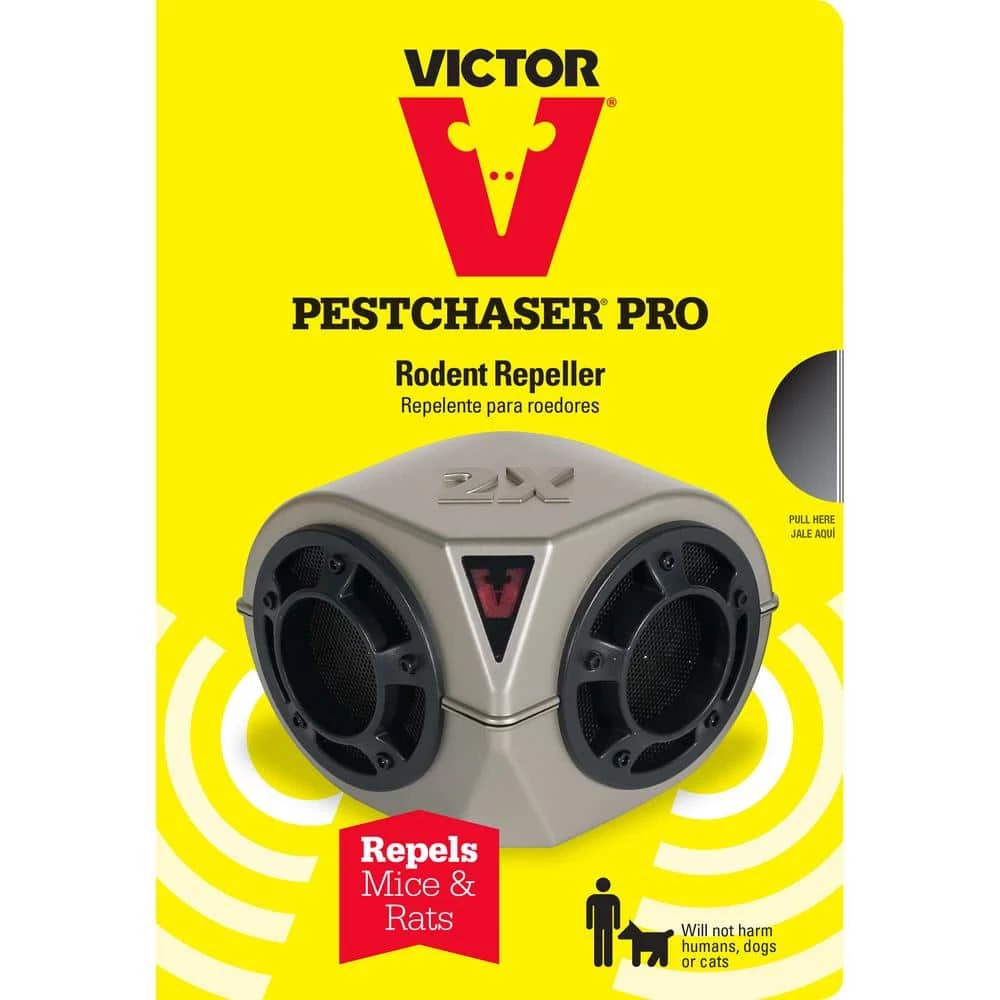 PestChaser Pro Heavy-Duty Ultra-Sonic Mice and Rats Repellent by Victor 3 PestChaser Pro Heavy-Duty Ultra-Sonic Mice and Rats Repellent by Victor