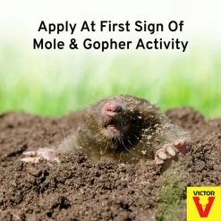 32 oz. Ready-To-Use Mole and Gopher Repellent Spray by Victor 11 32 oz. Ready-To-Use Mole and Gopher Repellent Spray by Victor -Pest Control Sales victor animal repellents m8002 1f 1000
