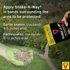 Snake-A-Way 10 lbs. Snake Repelling Granules by Victor 13 Snake-A-Way 10 lbs. Snake Repelling Granules by Victor -Pest Control Sales victor animal repellents vp364b 10 44 1000