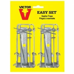 Outdoor Gopher Trap (2-Pack) by Victor 14 Outdoor Gopher Trap (2-Pack) by Victor -Pest Control Sales victor animal traps 0611 66 1000