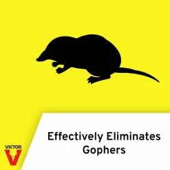 The Black Box Gopher Trap by Victor -Pest Control Sales victor animal traps 0626 4f 1000