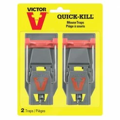 Quick-Kill Mouse Trap (2-Pack) by Victor