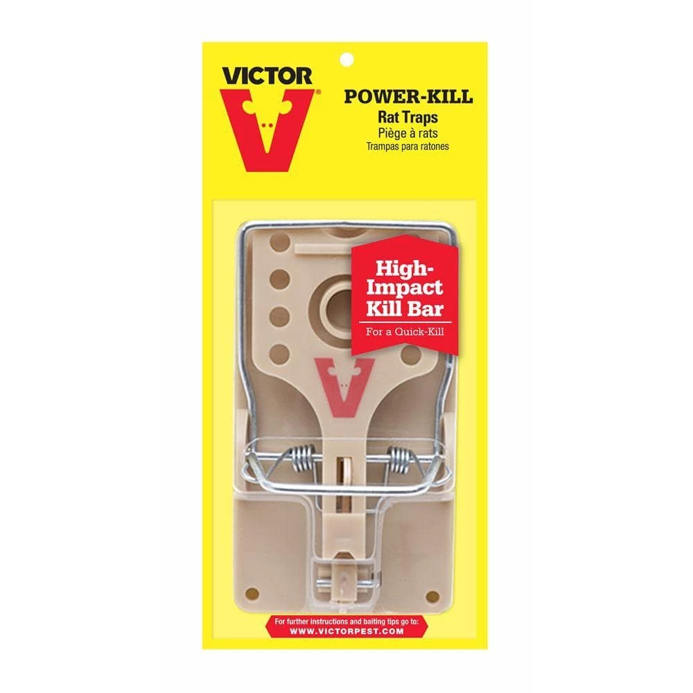 Outdoor and Indoor Power Kill Instant-Kill Rat Trap (12-Pack) by Victor 4 Outdoor and Indoor Power Kill Instant-Kill Rat Trap (12-Pack) by Victor - Image 2