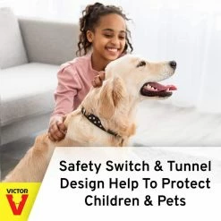 Battery-Powered Indoor Electronic Mouse Trap by Victor -Pest Control Sales victor animal traps m250s 44 1000