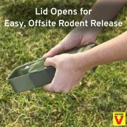 Catch and Hold No-Touch Humane Outdoor and Indoor Mouse Trap by Victor 25 Catch and Hold No-Touch Humane Outdoor and Indoor Mouse Trap by Victor -Pest Control Sales victor animal traps m333 1f 1000