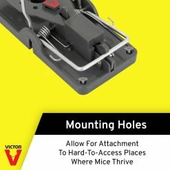 Outdoor and Indoor Power Kill Instant-Kill Mouse Trap (4-Count) by Victor -Pest Control Sales victor animal traps m392 31 1000