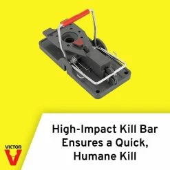Outdoor and Indoor Power Kill Instant-Kill Mouse Trap (4-Count) by Victor -Pest Control Sales victor animal traps m392 44 1000