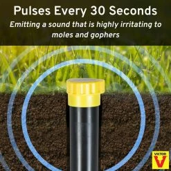 Mole and Gopher Sonic Spike (2-Pack) by Victor 13 Mole and Gopher Sonic Spike (2-Pack) by Victor -Pest Control Sales victor animal traps m9012 4f 1000