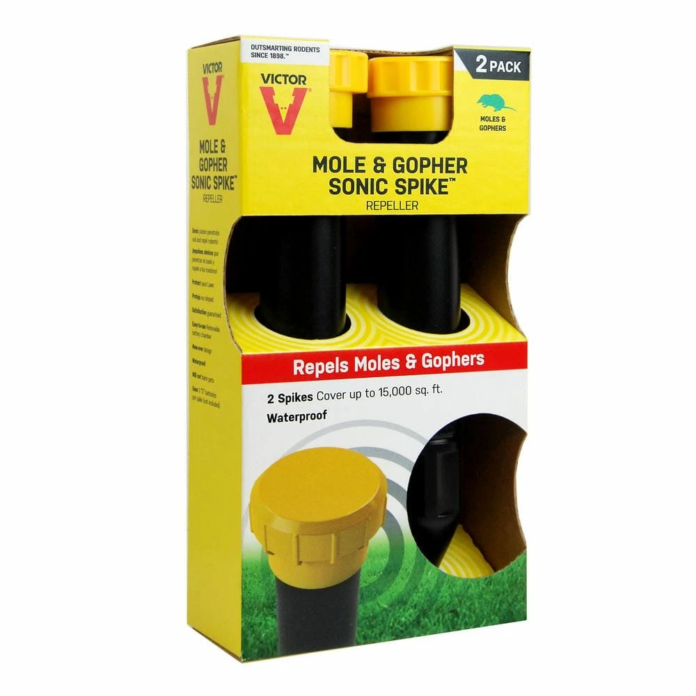 Mole and Gopher Sonic Spike (2-Pack) by Victor 10 Mole and Gopher Sonic Spike (2-Pack) by Victor - Image 8