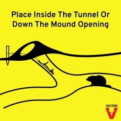 Gopher Trap (2-Pack) by Victor 11 Gopher Trap (2-Pack) by Victor -Pest Control Sales victor animal traps m9013 4f 1000