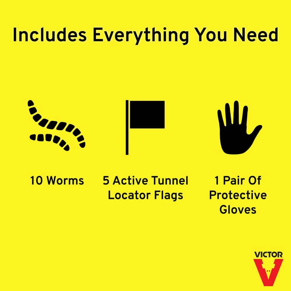 Poison Moleworms (10-Pack) by Victor 7 Poison Moleworms (10-Pack) by Victor - Image 5