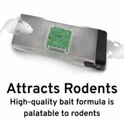 Fast-Kill Refillable Mouse Bait Station with 20 Bait Blocks (0.75 oz.) by Victor -Pest Control Sales victor bait stations m923 44 1000