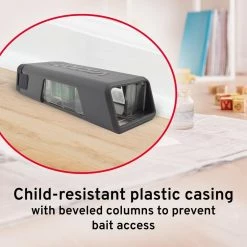 Fast-Kill Refillable Mouse Bait Station with 20 Bait Blocks (0.75 oz.) by Victor -Pest Control Sales victor bait stations m923 76 1000