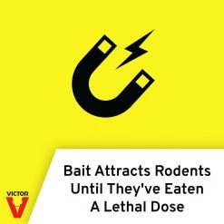 Easy-to-Use Rodent Pest Killer - 4 lbs. by Victor -Pest Control Sales victor bait stations m925 1f 1000