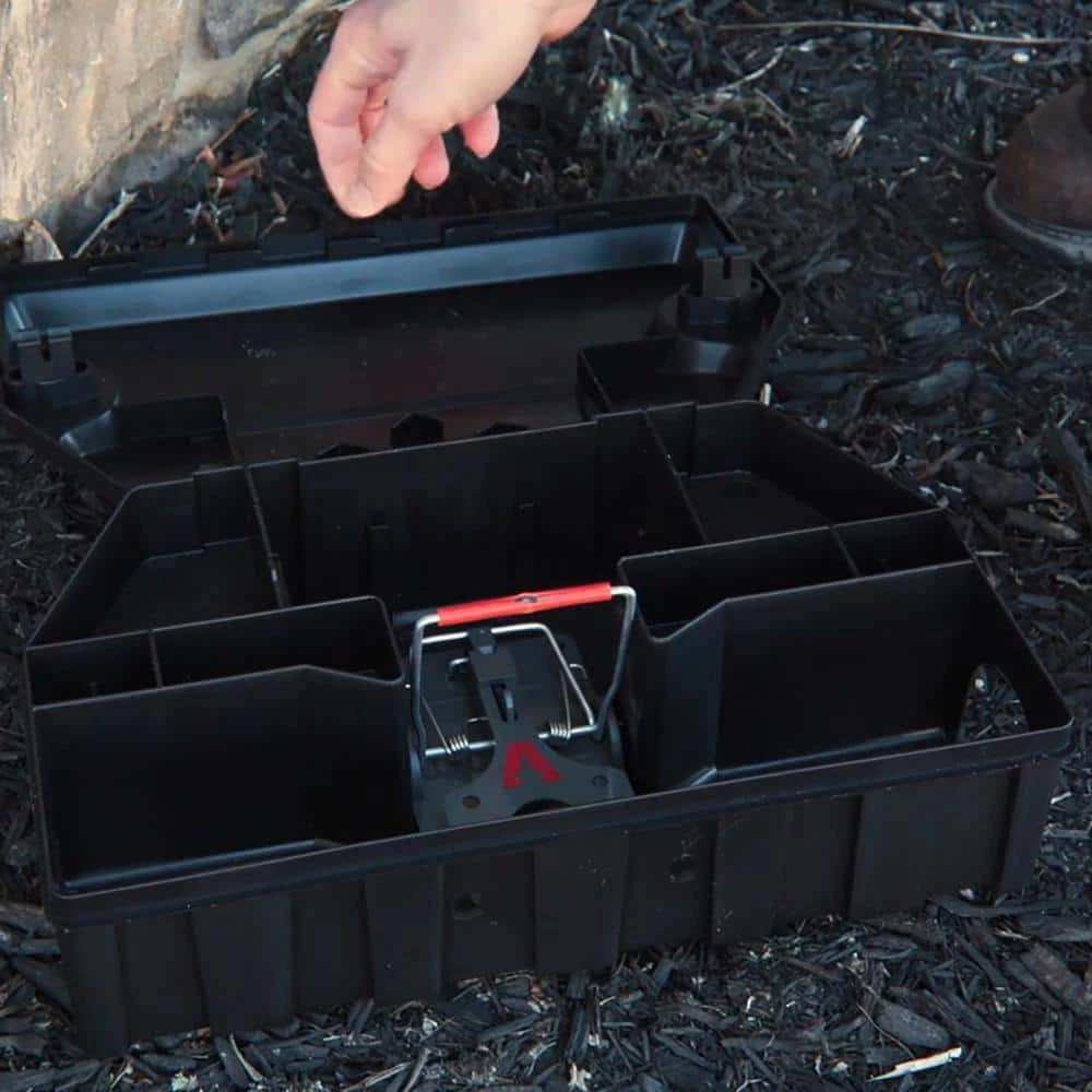 Heavy-Duty Rodent Bait Station with Power-Kill Instant-Kill Rat Trap by Victor 6 Heavy-Duty Rodent Bait Station with Power-Kill Instant-Kill Rat Trap by Victor - Image 4