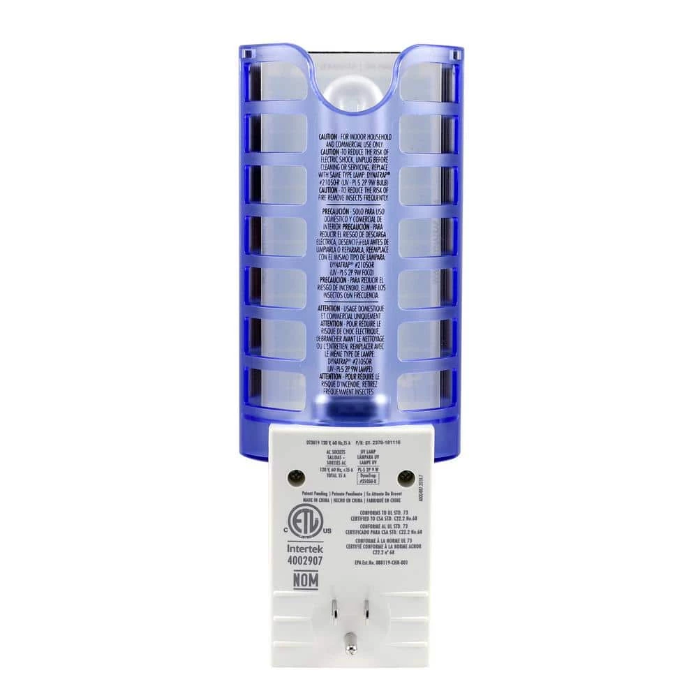 FlyLight AtraktaGlo 600 sq. ft. White Fly Trap with 2 AC Outlets by Dynatrap 4 FlyLight AtraktaGlo 600 sq. ft. White Fly Trap with 2 AC Outlets by Dynatrap - Image 2