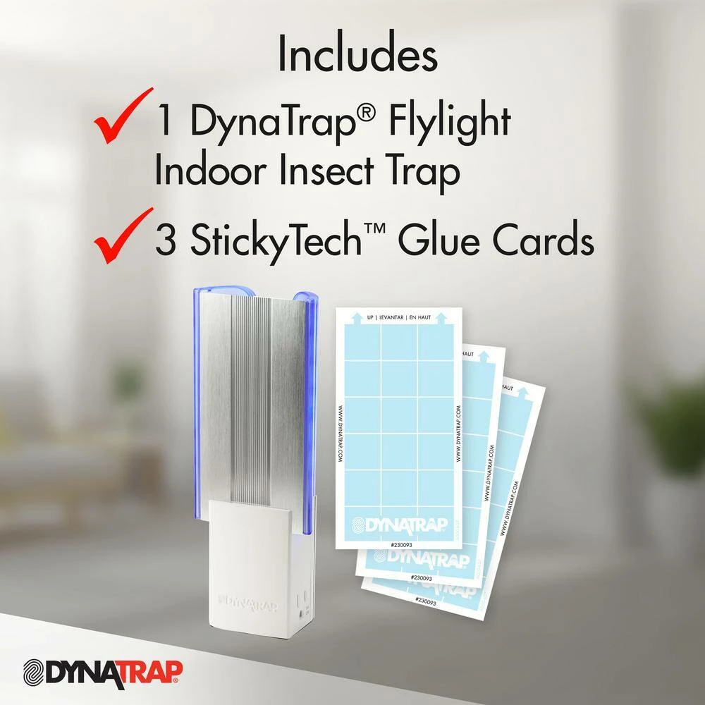 FlyLight AtraktaGlo 600 sq. ft. White Fly Trap with 2 AC Outlets by Dynatrap 10 FlyLight AtraktaGlo 600 sq. ft. White Fly Trap with 2 AC Outlets by Dynatrap - Image 8
