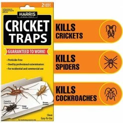 Cricket Trap Value Pack (10-Pack) by Harris -Pest Control Sales white harris insect traps ctrpvp 4f 1000