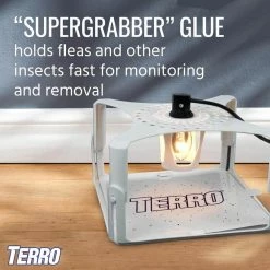 Refillable Flea Trap by TERRO -Pest Control Sales white terro insect traps t230 44 1000