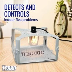 Refillable Flea Trap by TERRO -Pest Control Sales white terro insect traps t230 4f 1000