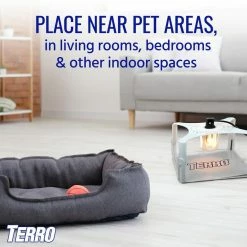 Refillable Flea Trap by TERRO -Pest Control Sales white terro insect traps t230 66 1000