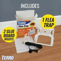 Refillable Flea Trap by TERRO -Pest Control Sales white terro insect traps t230 76 1000