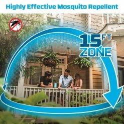 Mosquito Repellent Refills 48 Hours Coverage and Deet Free (4-Count) by Thermacell -Pest Control Sales white thermacell citronella candles torches 100524291 66 1000