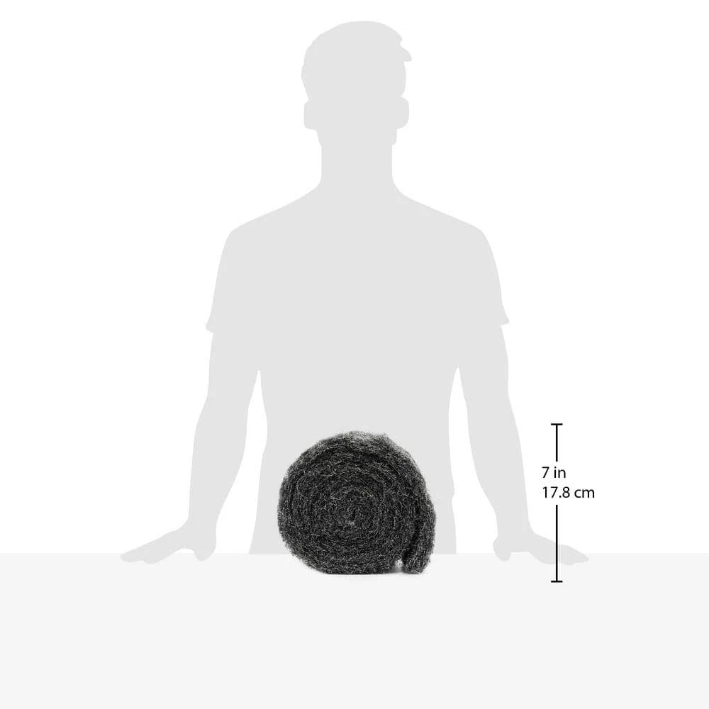 Rodent Control Fill Fabric 6 Rolls of Steel Wool Blend - Protect Home, Business, Office by Xcluder 4 Rodent Control Fill Fabric 6 Rolls of Steel Wool Blend - Protect Home, Business, Office by Xcluder - Image 2