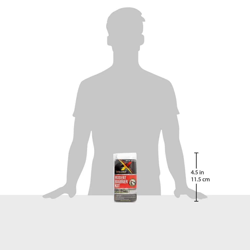 Rodent Control Fill Fabric Large DIY Kit - Steel Wool Blend; Protect Properties by Xcluder 4 Rodent Control Fill Fabric Large DIY Kit - Steel Wool Blend; Protect Properties by Xcluder - Image 2