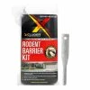 Rodent Control Fill Fabric, Large DIY Kit with Inspection and Fit Tool; Stainless Steel Blend by Xcluder -Pest Control Sales xcluder animal barriers 162758fit 64 1000