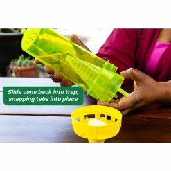 Reusable Yellowjacket Trap by RESCUE -Pest Control Sales yellow rescue insect traps yjtr sf4 44 1000