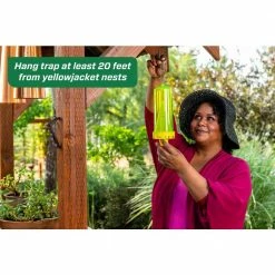 Reusable Yellowjacket Trap by RESCUE -Pest Control Sales yellow rescue insect traps yjtr sf4 76 1000