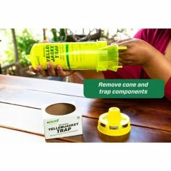 Reusable Yellowjacket Trap by RESCUE -Pest Control Sales yellow rescue insect traps yjtr sf4 c3 1000